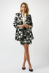 Joseph Ribkoff Jacquard-Jacke in A-Linie mit Karomuster